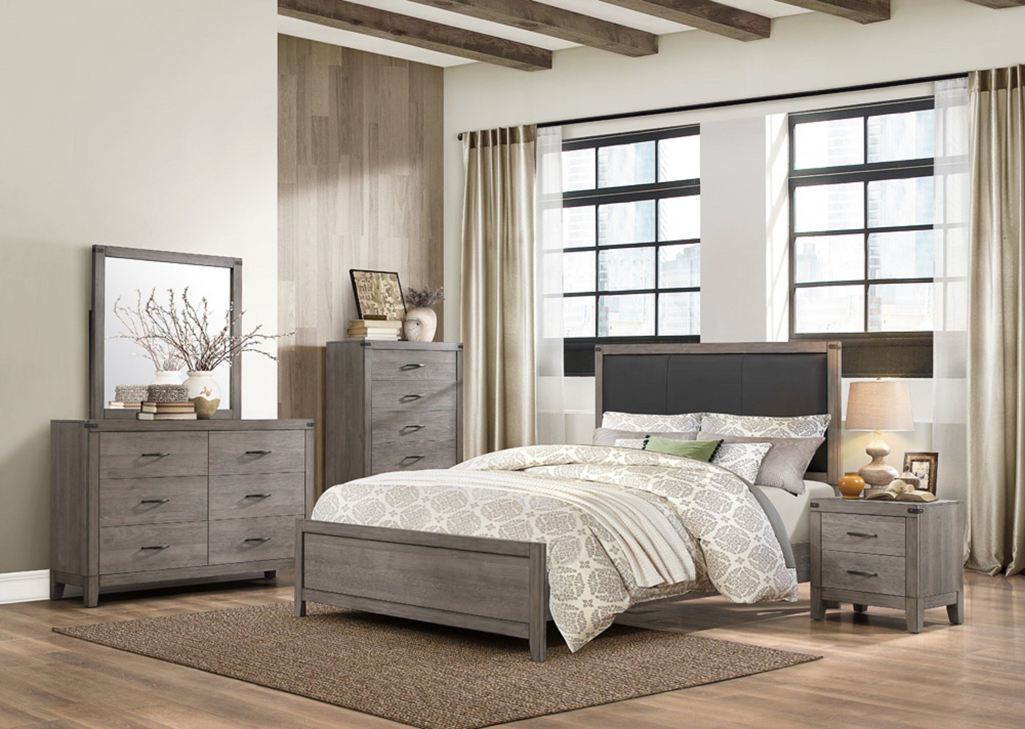 Contemporary chest of store drawers
